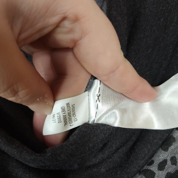 Old Navy Maternity Rollover-Waist Vintage Jogger Sweatpants in Gray Size L - Picture 9 of 10